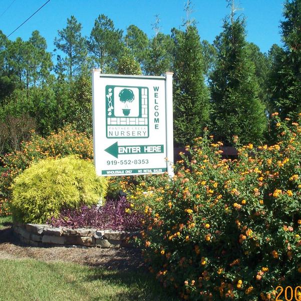 Image of Panther Creek Nursery Sign